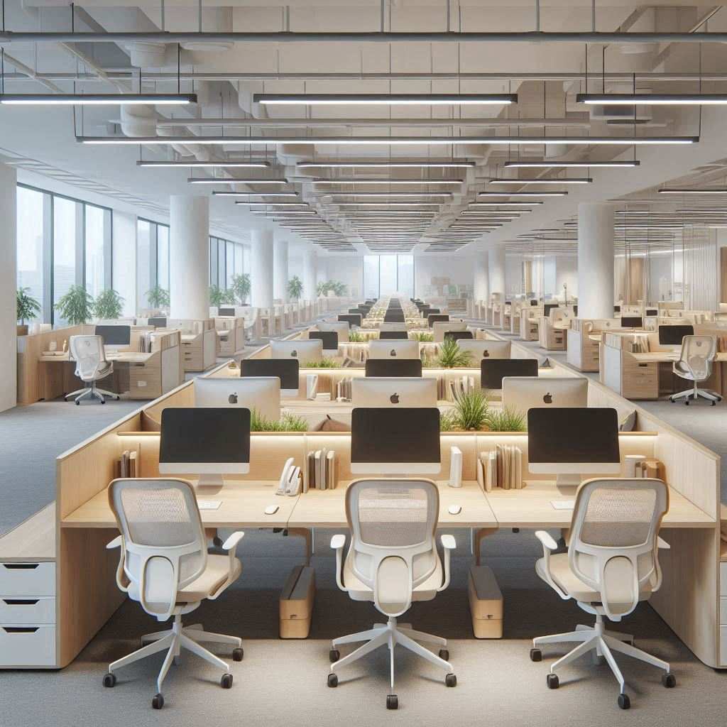 设备批量更换对科技企业的写字楼办公人事面试空间会形成哪些连锁影响